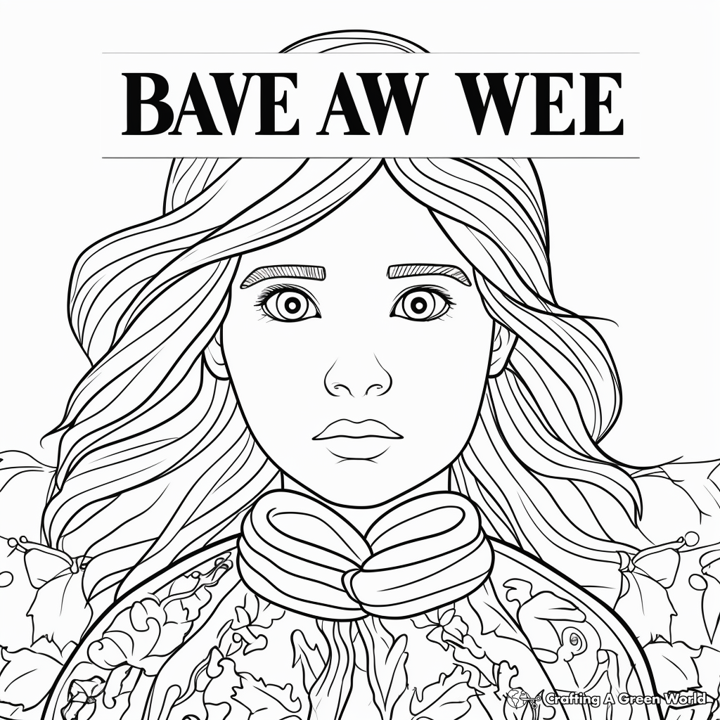 Printable Be Brave Coloring Pages for Children 2