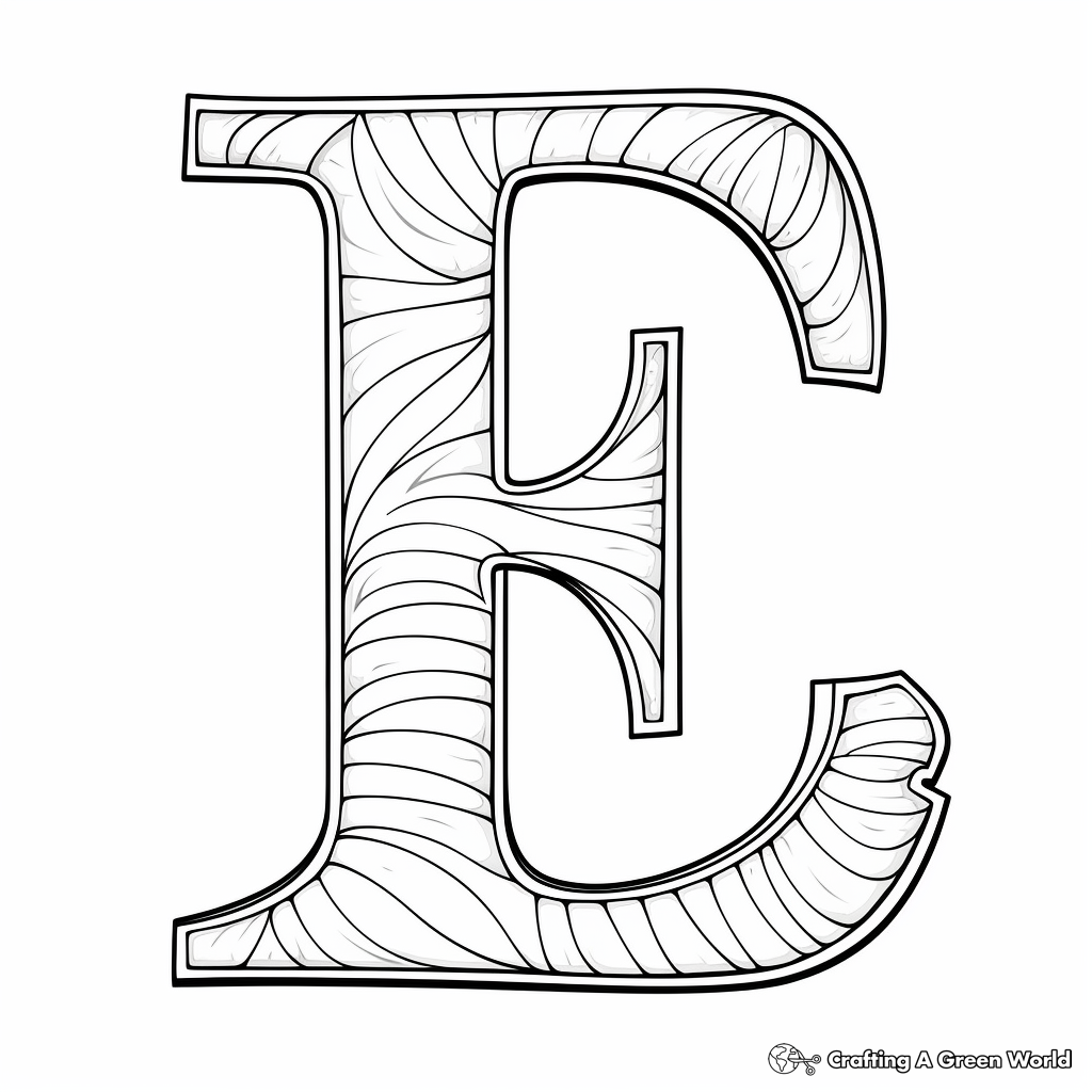 Printable Capital Letter Alphabet Coloring Sheets 2