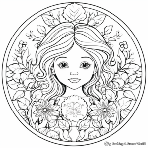 Printable Earth Day Celebration Coloring Pages 1