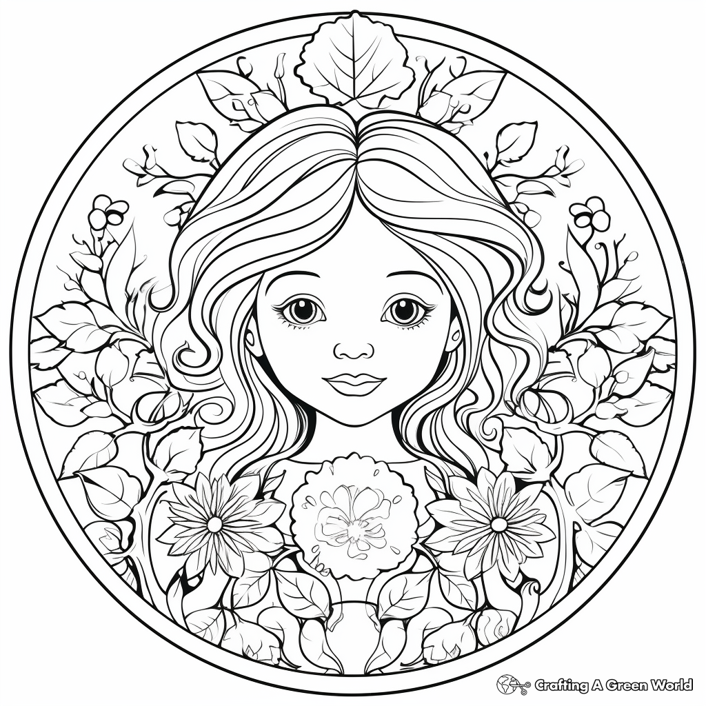 Printable Earth Day Celebration Coloring Pages 1