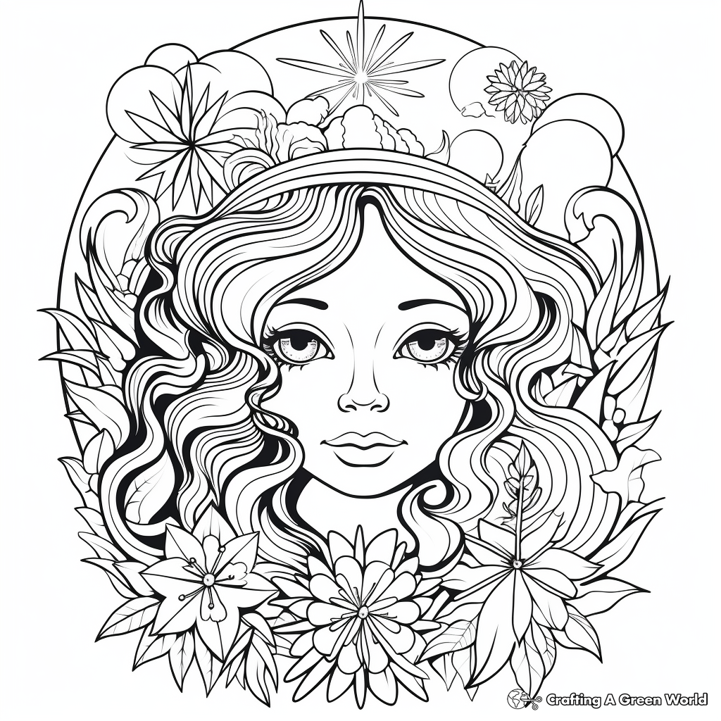 Printable Earth Day Celebration Coloring Pages 4