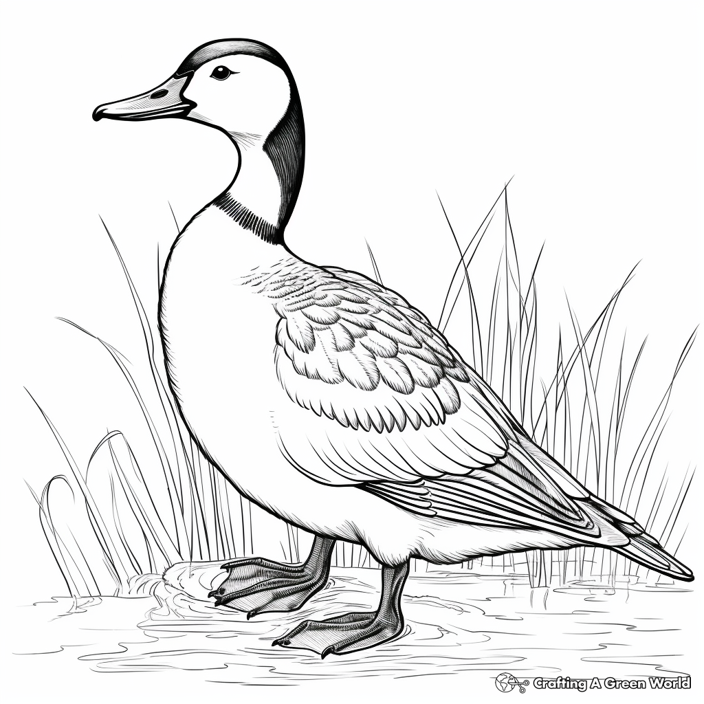 Printable Loon Coloring Pages for Birdwatchers 1