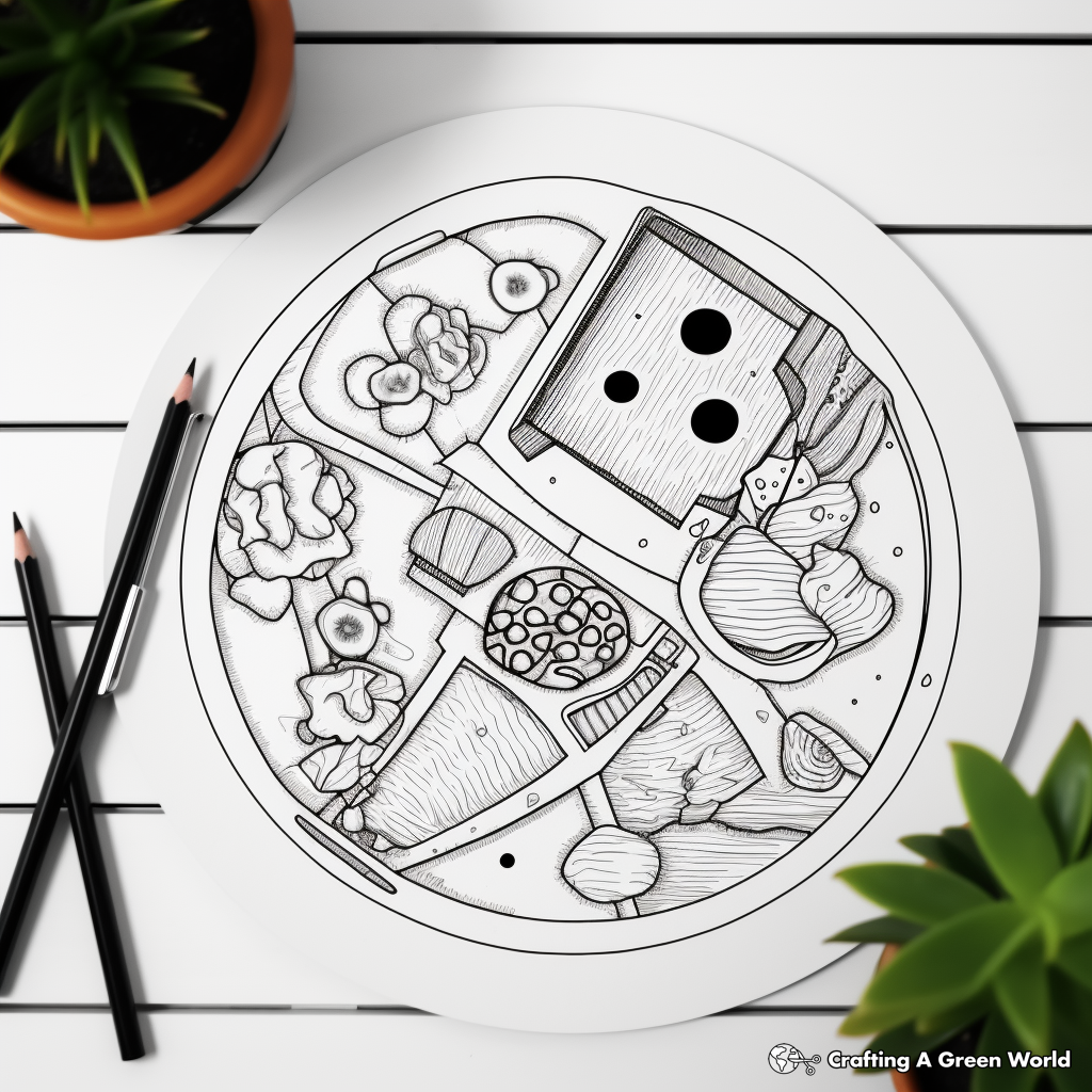 Printable Plant Cell Coloring Pages 4