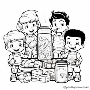 Protein Group Coloring Pages for Kids 3