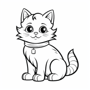 Ragdoll Cat Coloring Pages for Cat Enthusiasts 2