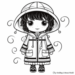 Raincoat Designs from Around The World Coloring Pages 2