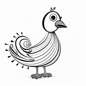 Real-life Depiction Dodo Bird Coloring Pages 3