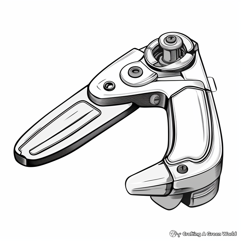 Realistic Can Opener and Can Coloring Pages 3