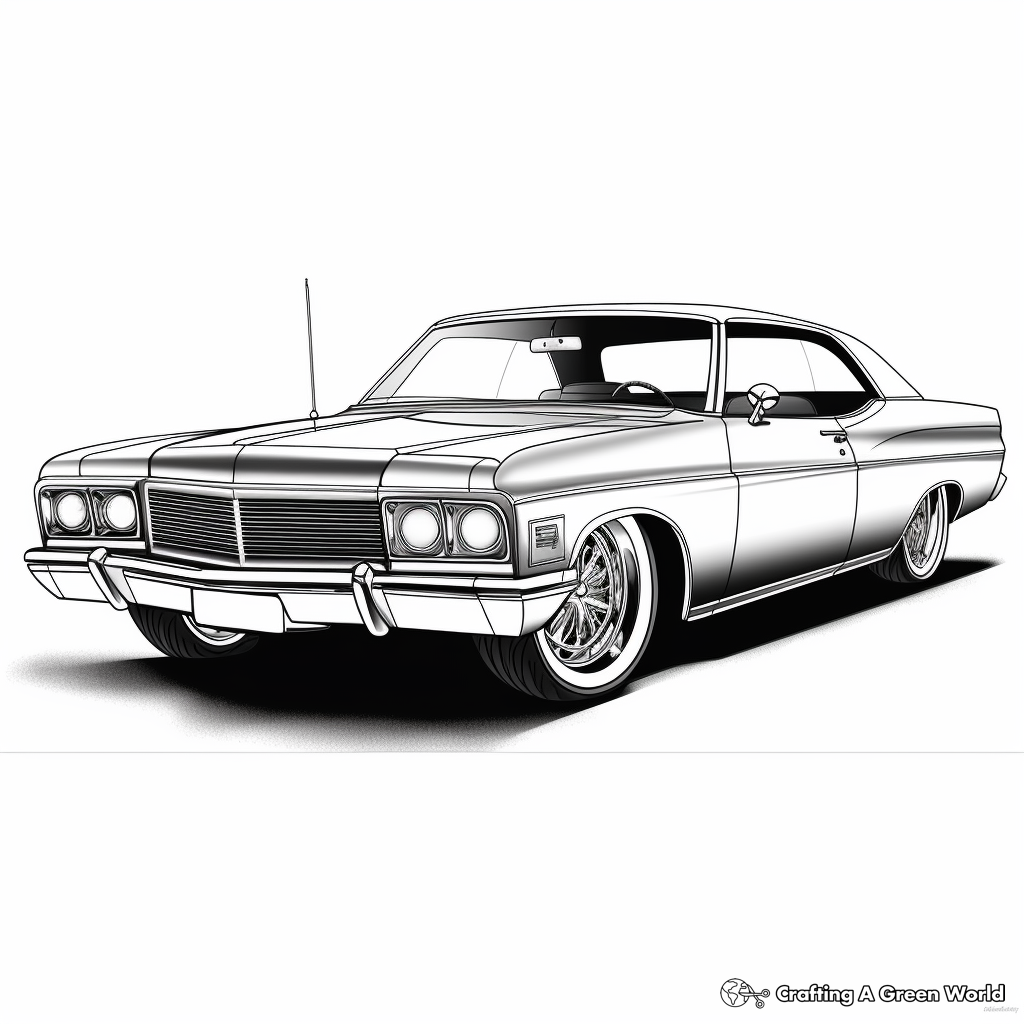 Realistic Chevrolet Impala Coloring Pictures 3