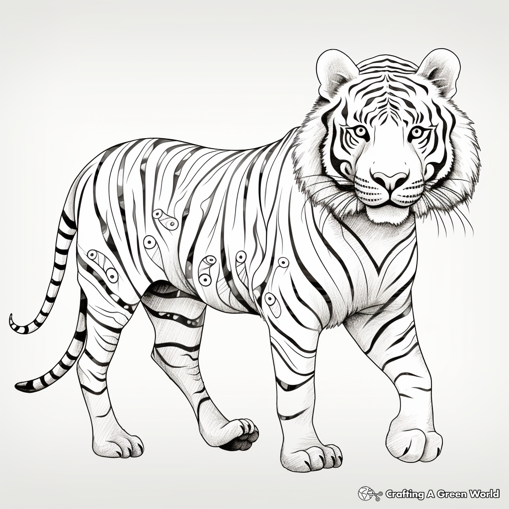 Realistic Circus Animal Sketches for Adult Coloring 4