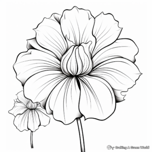 Realistic Sepal Coloring Pages for Artists 3