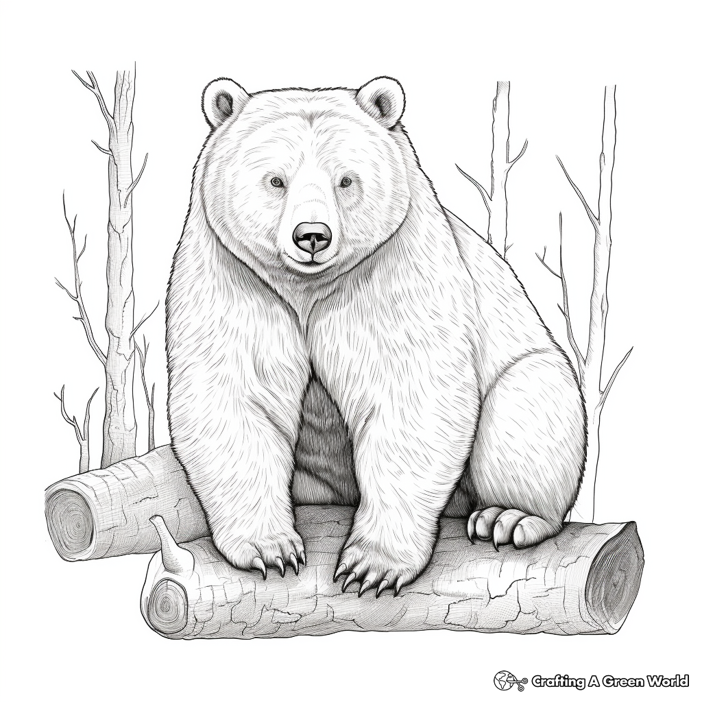 Realistic Wombat Coloring Pages 2