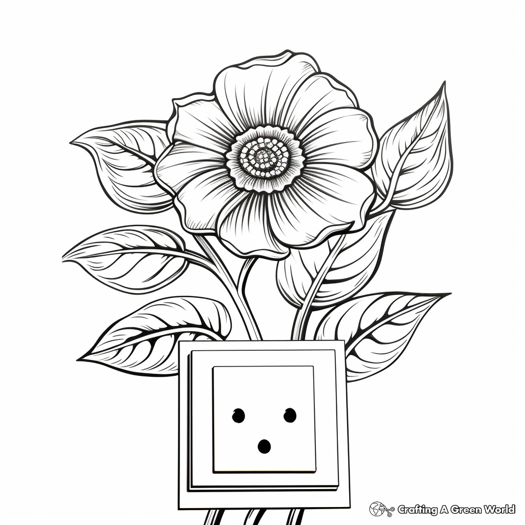 Receptacle Coloring Pages for Nature Lovers 1