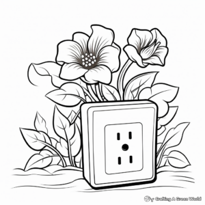 Receptacle Coloring Pages for Nature Lovers 4
