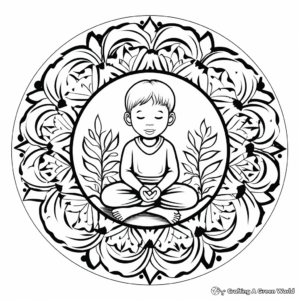 Relaxing Mandala Coloring Pages 2