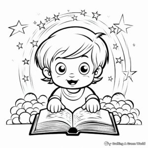 Religious Holy Book Coloring Pages 2