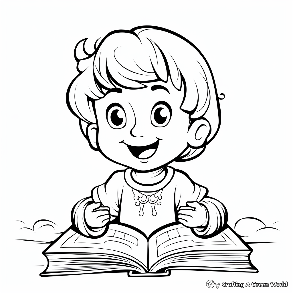 Religious Holy Book Coloring Pages 3