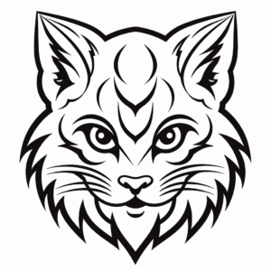 RF Bobcat Logo Coloring Pages 4