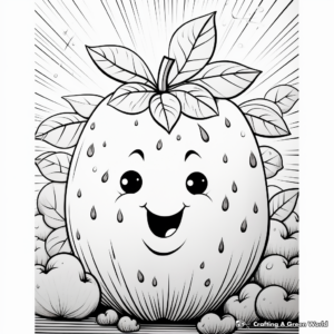 Robust 'Faithfulness' Fruit of the Spirit Coloring Pages 3
