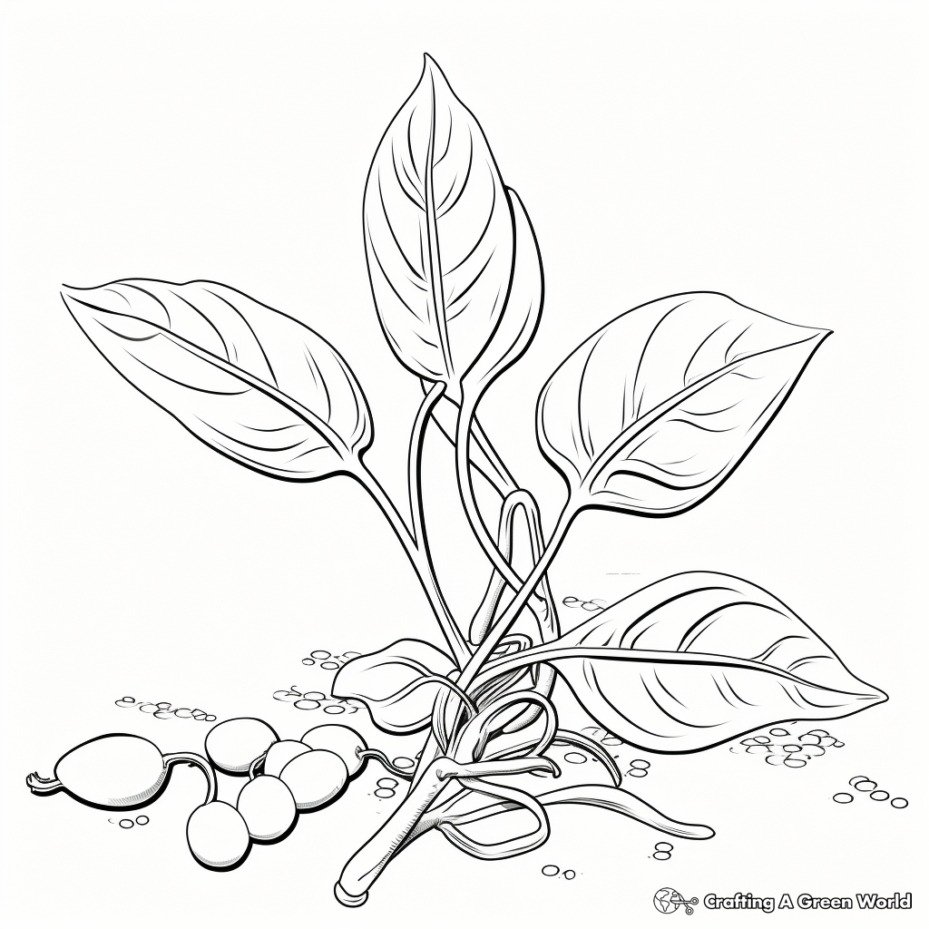 Roc d'Or (Golden Pea) Coloring Pages 2
