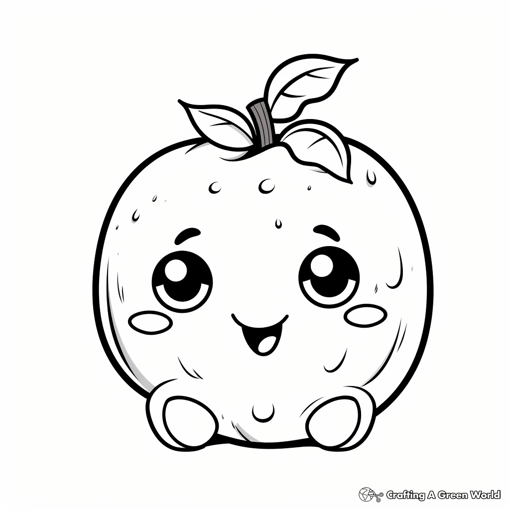 Simple Blackberry Coloring Pages for Toddlers 4