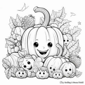 Soft 'Gentleness' Fruit of the Spirit Coloring Pages 3