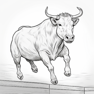 Spanish Bullfight Coloring Pages 2