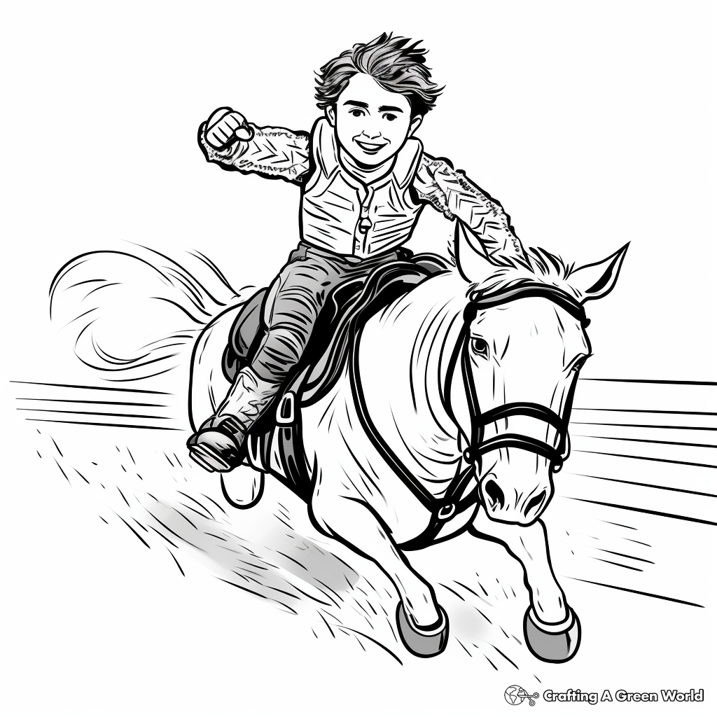Spanish Bullfighting Coloring Pages 1