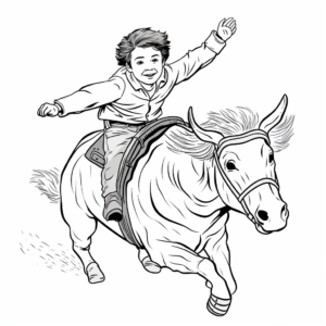 Spanish Bullfighting Coloring Pages 3