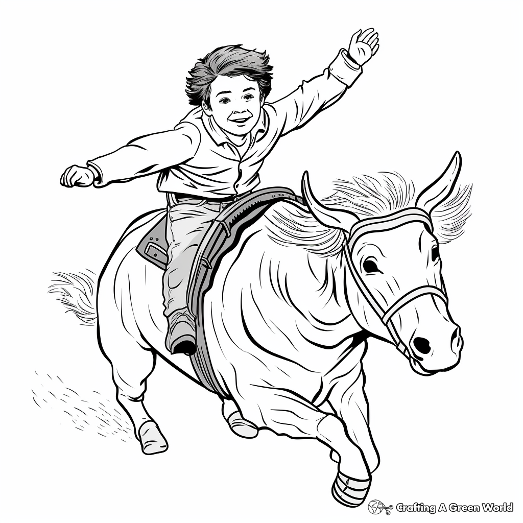 Spanish Bullfighting Coloring Pages 3
