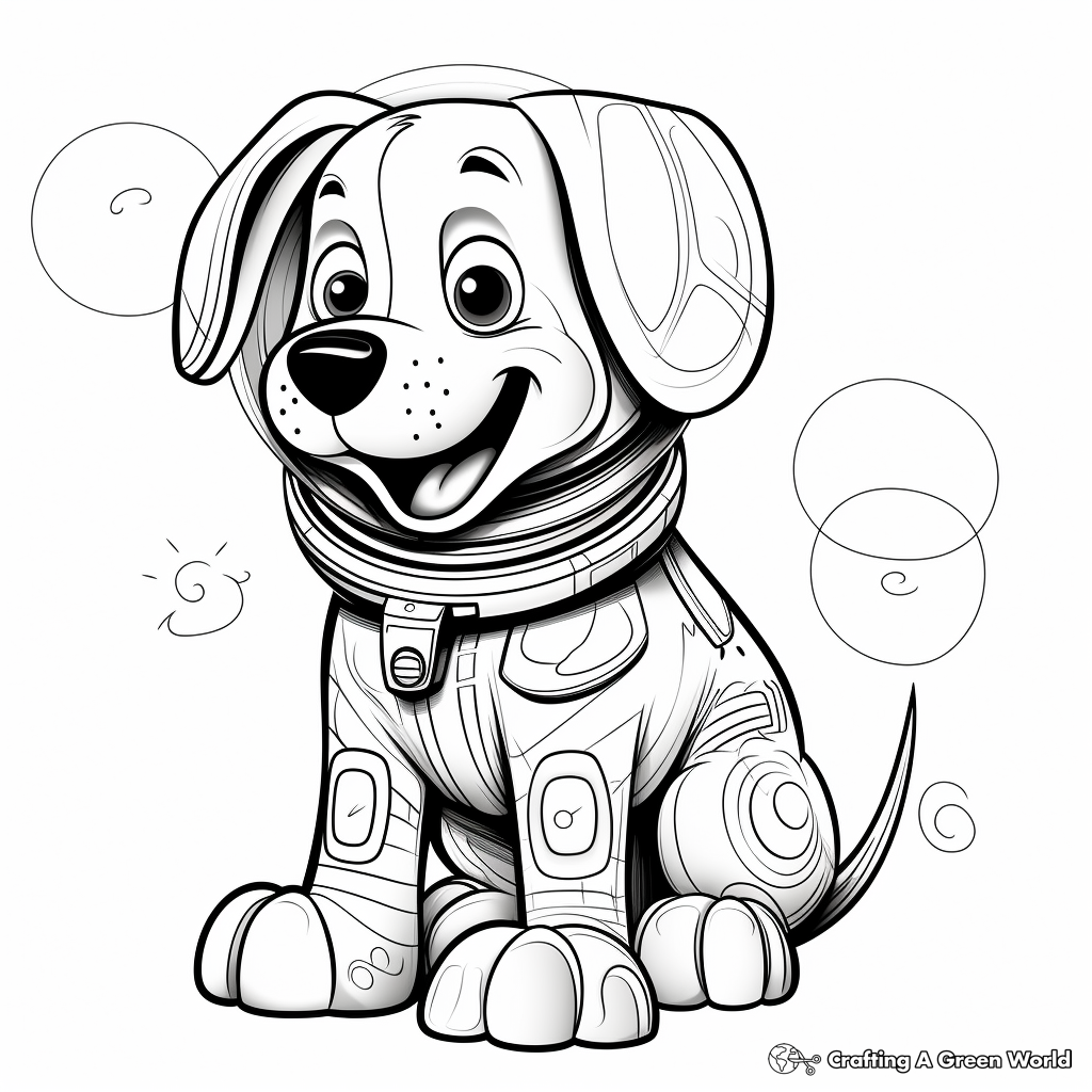 Spectacular Astronaut Pluto Coloring Sheets 2