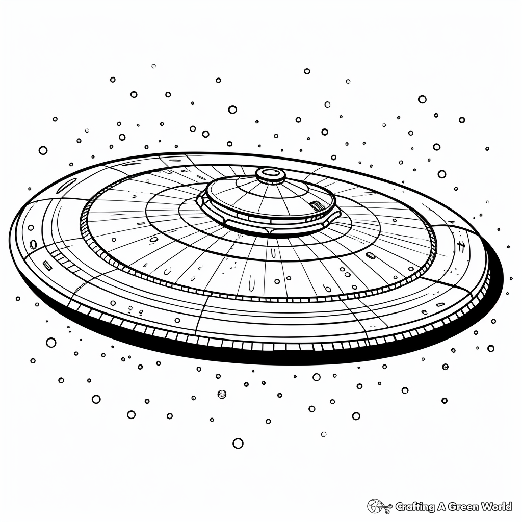 Spectacular Sombrero Galaxy Coloring Pages 2