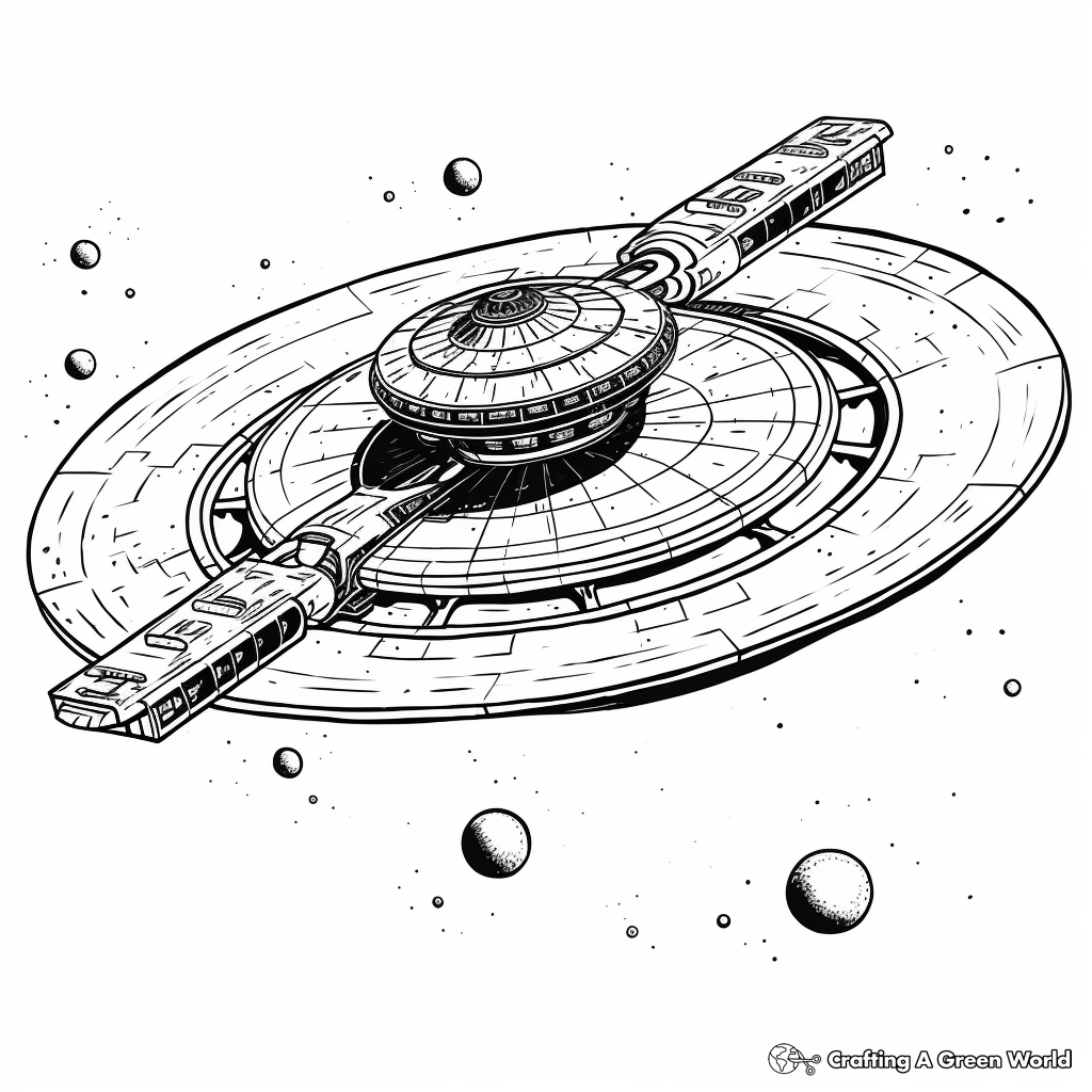 Spectacular Sombrero Galaxy Coloring Pages 3