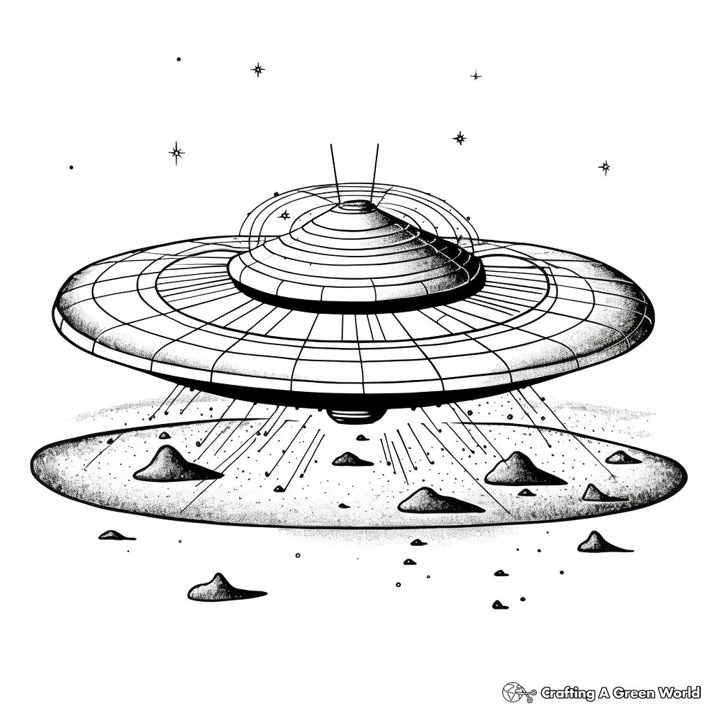 Spectacular Sombrero Galaxy Coloring Pages 4