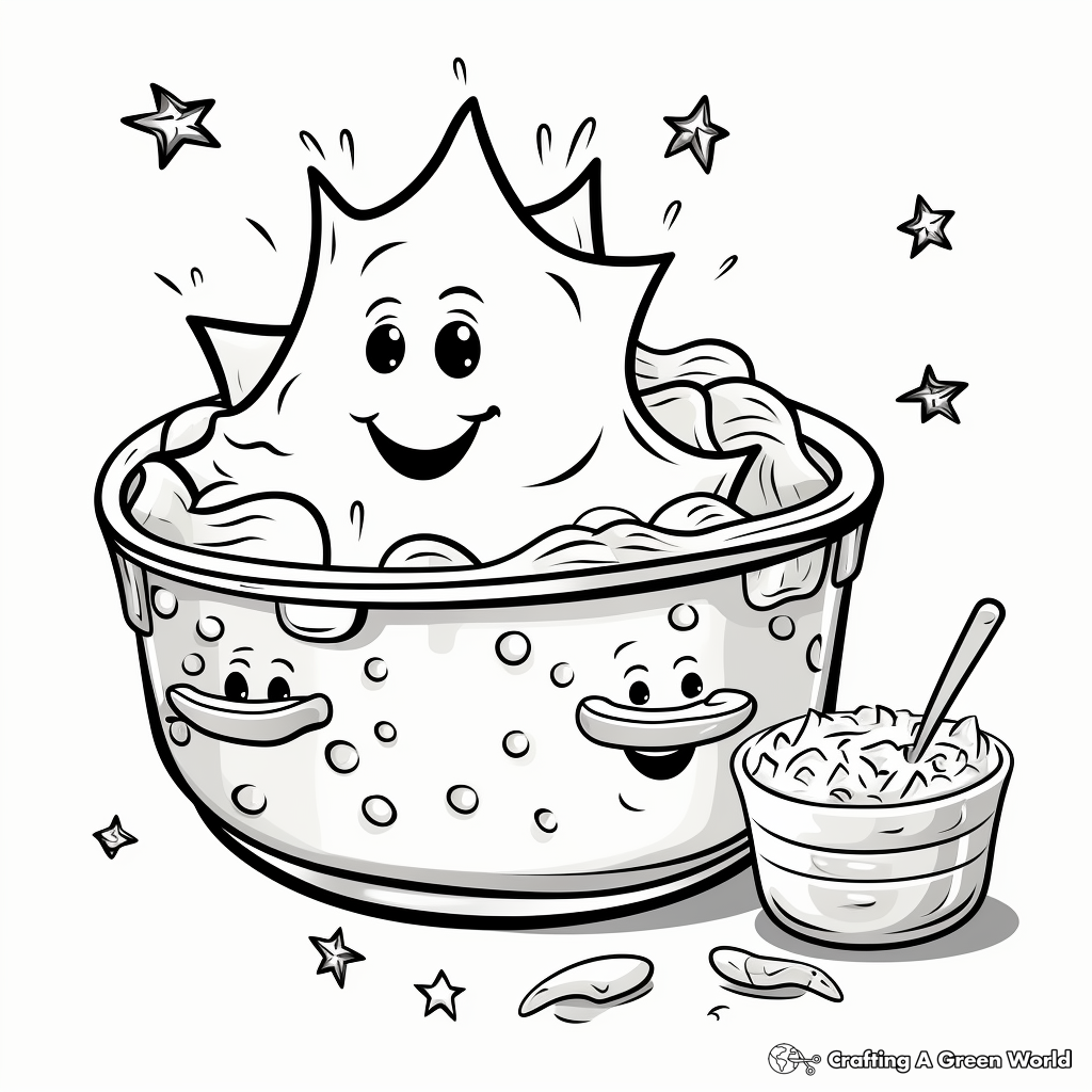 Spicy Jalapeño Mac and Cheese Coloring Pages 3