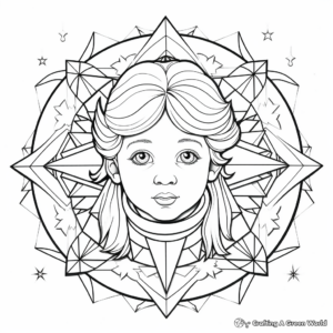 Spiritual Enneagram Coloring Pages 2