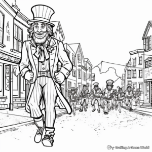 St Patrick's Day Parade Coloring Pages 3