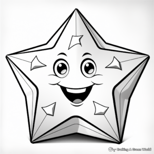 Star Shape Fun Coloring Pages 3