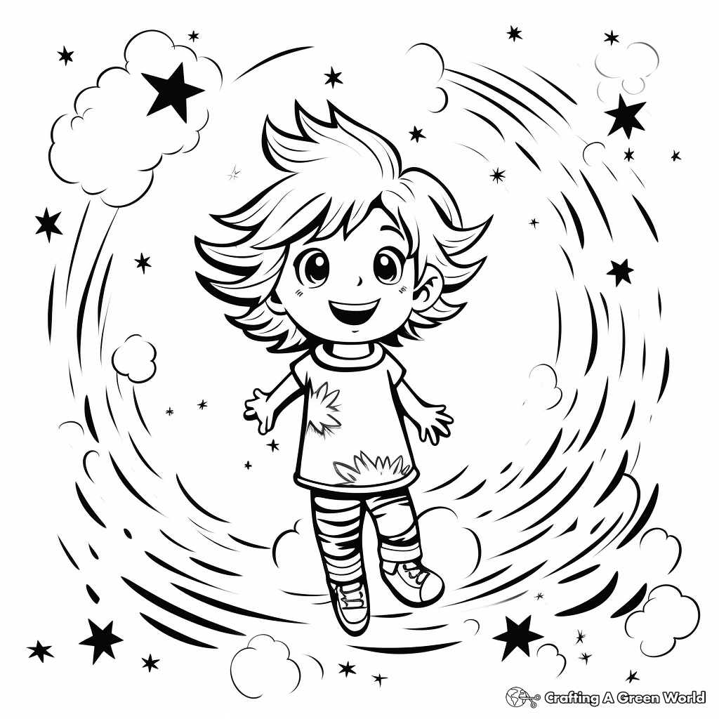 Stardust Coloring Pages: Beauty of Star Formation 1