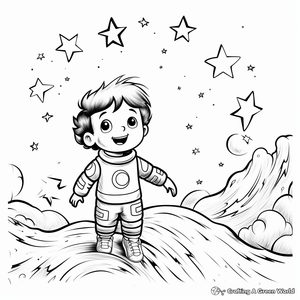 Stardust Coloring Pages: Beauty of Star Formation 2