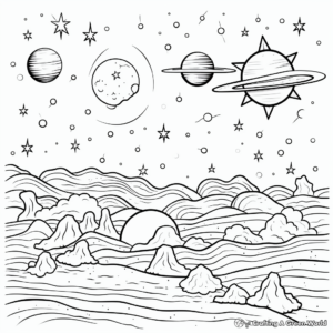 Stars and Constellations Coloring Pages 4