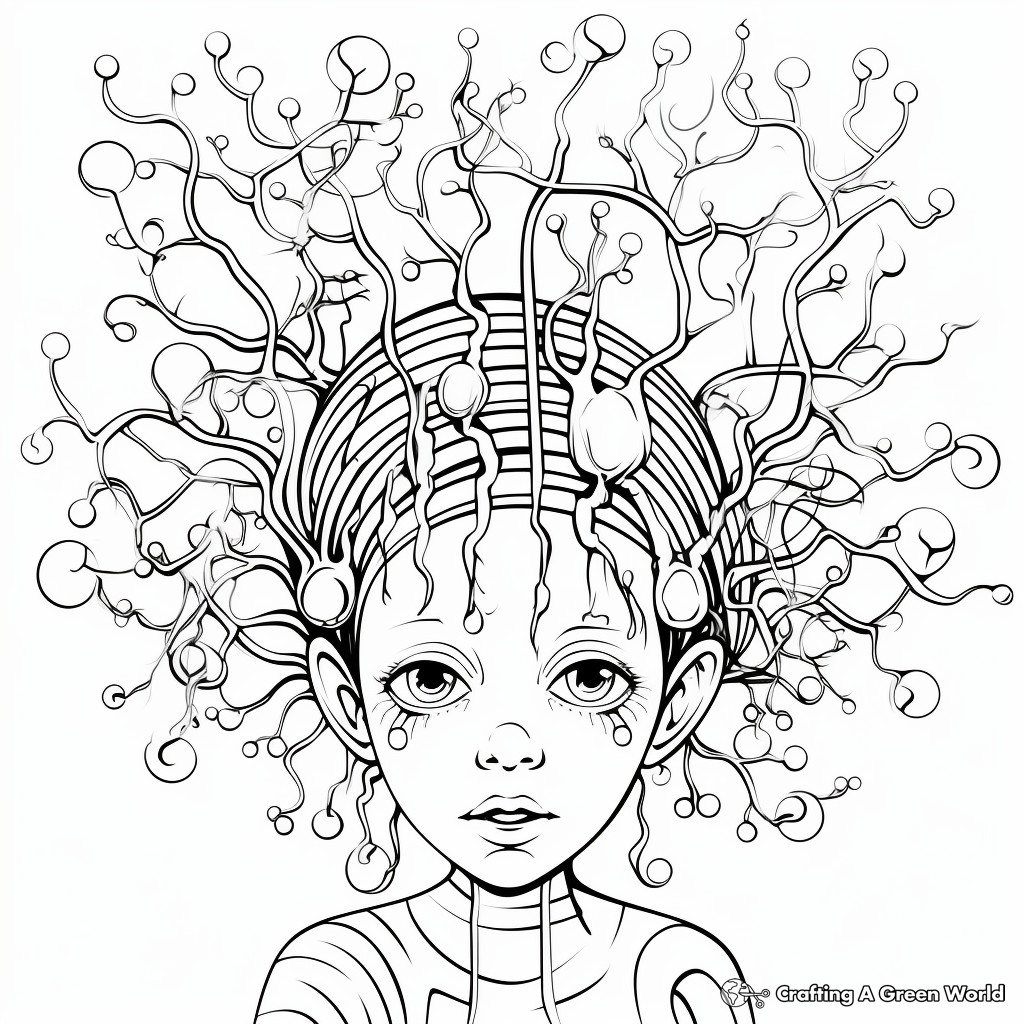 Stimulating Nervous System Coloring Pages 2