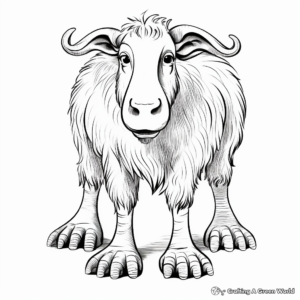 Strange Animal Hooves and Toes Coloring Pages 3