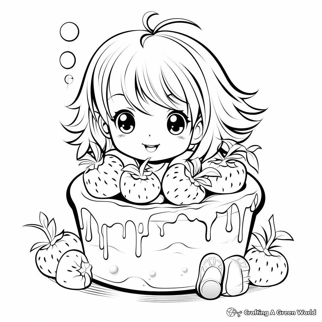 Strawberry Shortcake Coloring Pages 3