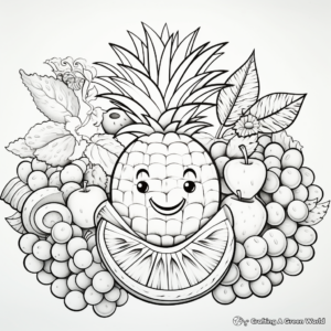 Stunning 'Joy' Fruit of the Spirit Coloring Pages for Creatives 2