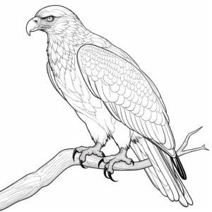 Stunning Steller's Sea Eagle Coloring Sheets 4