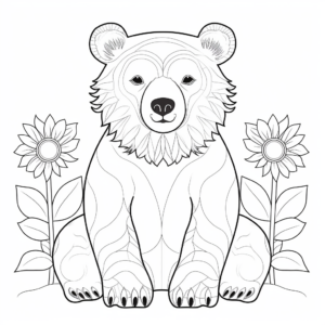 Sun Bear Coloring Pages for Animal Lovers 1