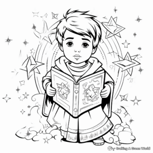 Supernatural Sorcerers Coloring Pages 2