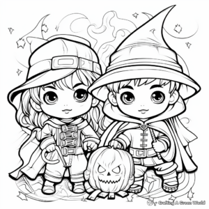 Supernatural Sorcerers Coloring Pages 3