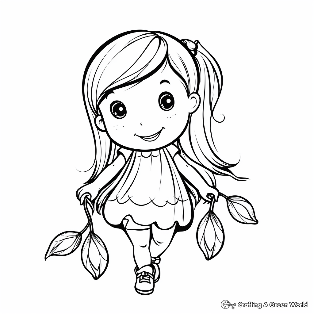 Sweet and Spicy Thai Pepper Coloring Pages 2